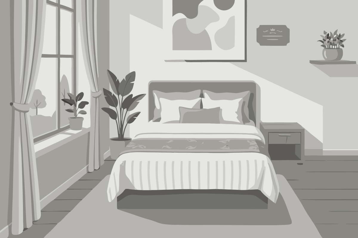 Suite con una camera da letto e piscina privata